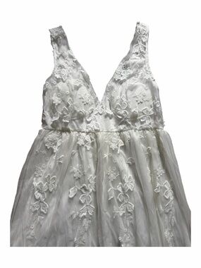White wedding dress